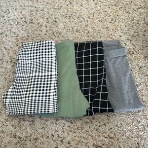 4 pairs of girls leggings